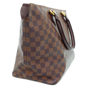 Louis Vuitton Ebene Saleya Brown Damier Bag Tote